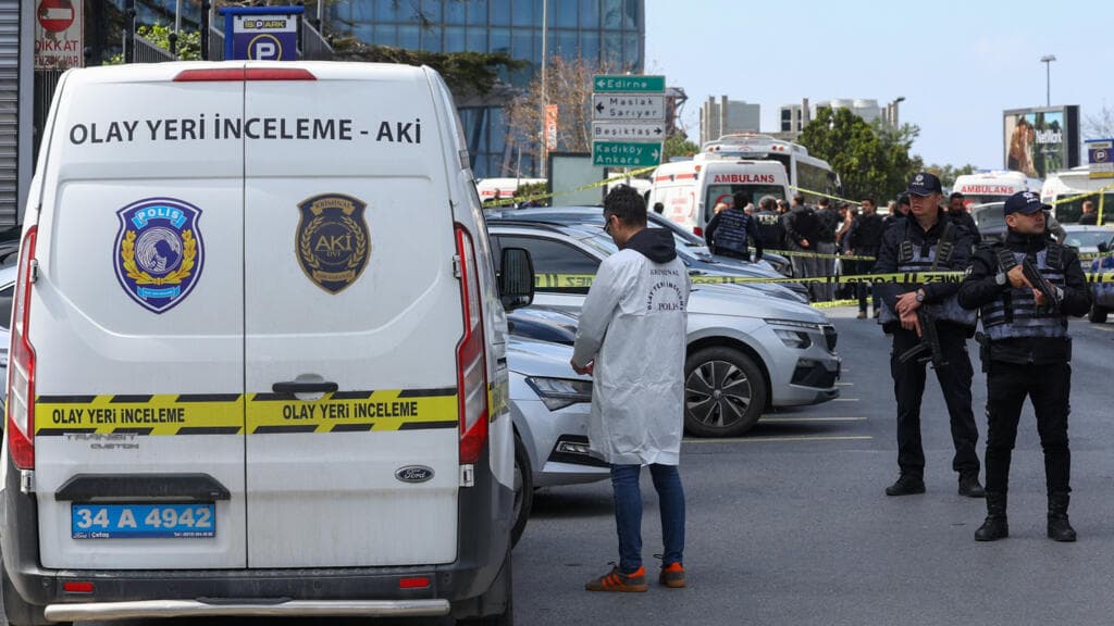 One assailant killed, two wounded after shooting outside Istanbul's Israeli consulate