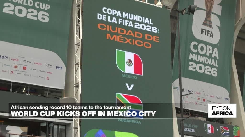World Cup begins with Mexico hosting South Africa in opening match