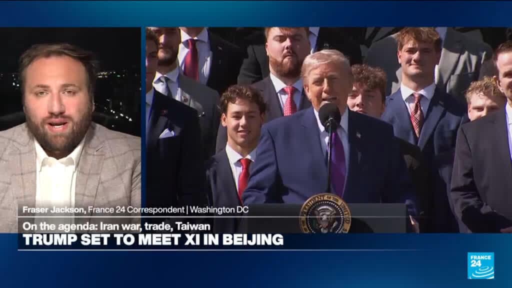 Trump heads to China, says no need for Xi's help on Iran war