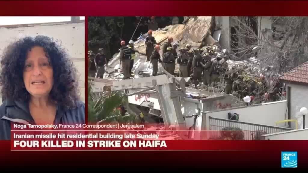 War in the Middle East: At least four killed in strike on Haifa