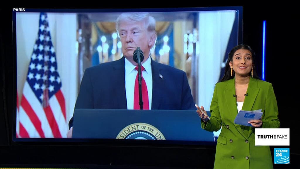 Fact-checking Trump's address on the war in Iran