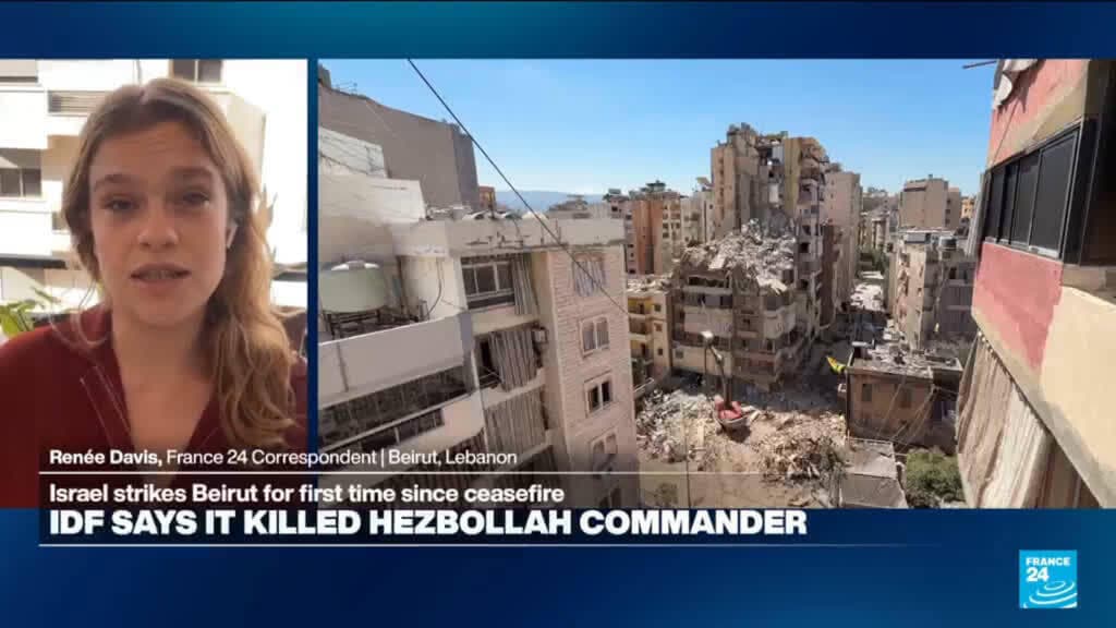 Israel strikes Beirut and southern Lebanon despite truce