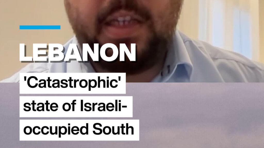 Lebanon: 'Catastrophic' state of Israeli-occupied South
