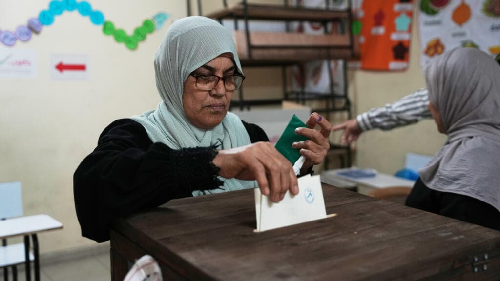 Palestinians in Gaza’s Deir al-Balah elect local leaders in first election in two decades