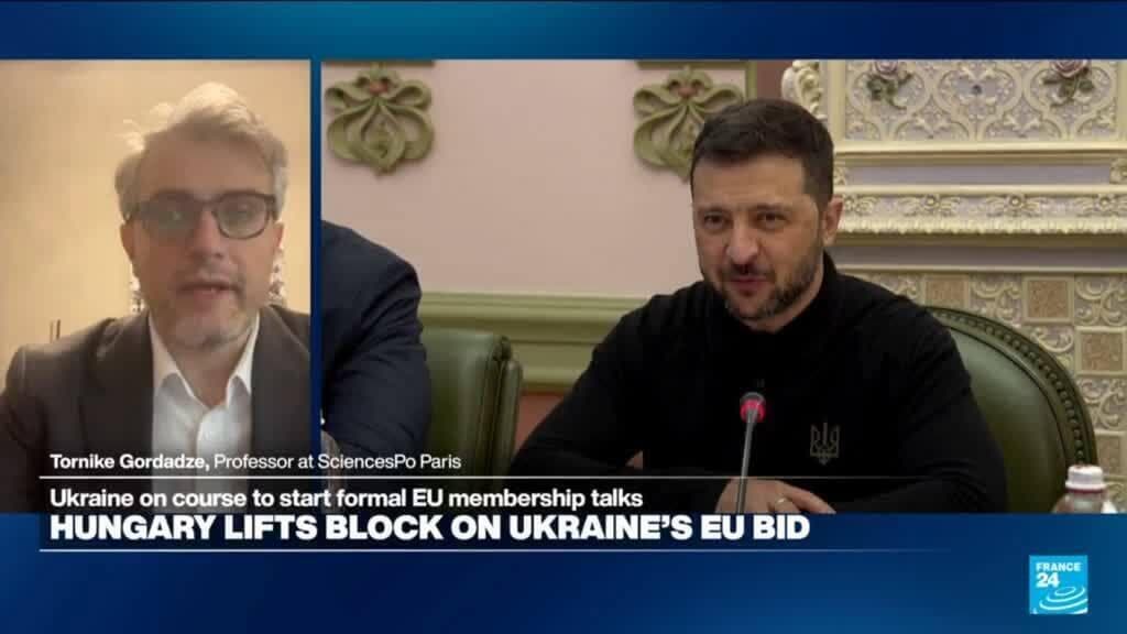 Ukraine's Zelensky pledges clear timetable of talks on EU membership