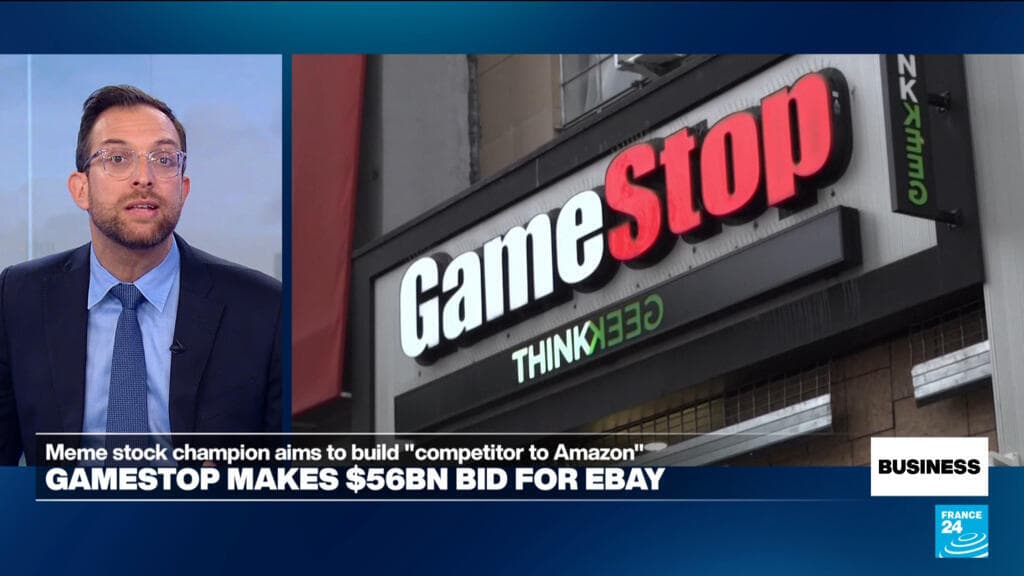 GameStop makes $56 billion bid to take over eBay in hopes of building Amazon rival