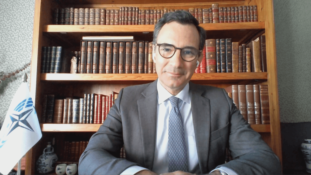 'We need a decisive European pillar inside NATO': Parliamentary Assembly President Perestrello