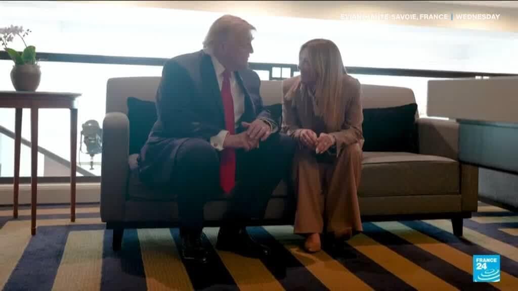 'Neither I nor Italy ever beg': Meloni hits back at Trump claim that she begged for a photo
