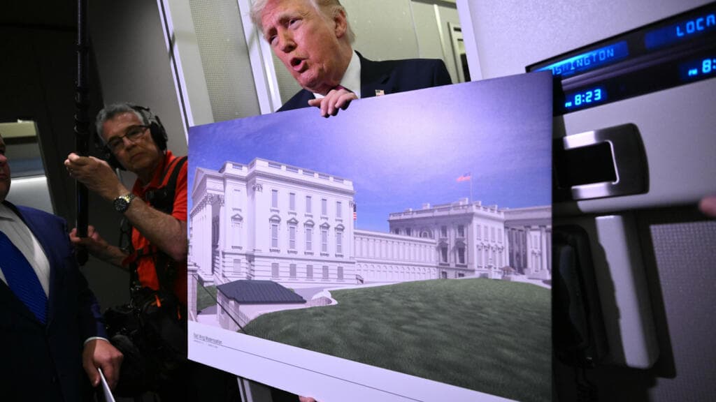Judge orders suspension of Trump's White House ballroom construction