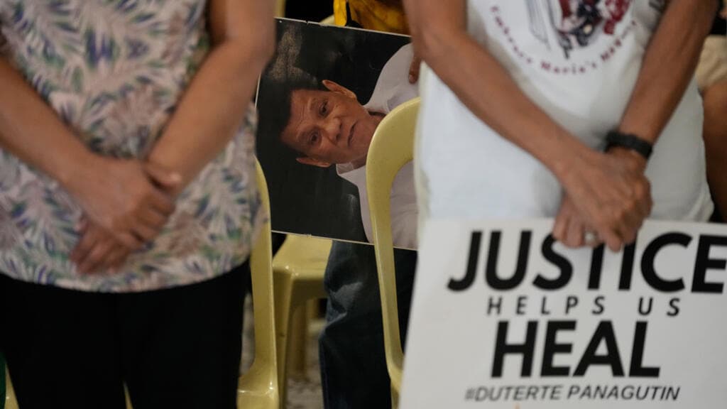 Ex-Philippine president Duterte to stand trial at ICC over deadly ‘war on drugs’