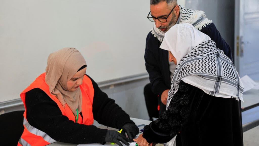 Palestinians vote in local elections as polls open for the first time since Gaza war