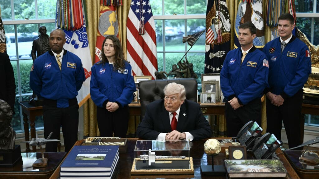 Trump says NASA has ‘good shot’ at returning astronauts to Moon before 2029