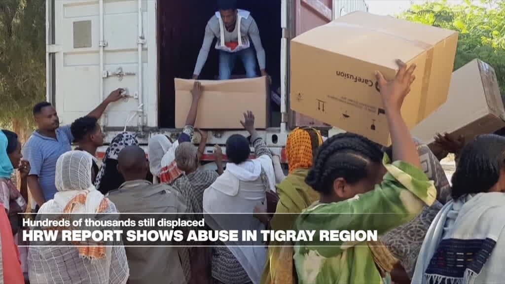 Human rights watch releases a new report detailing the quote “unrelenting persecution of Tigrayans”