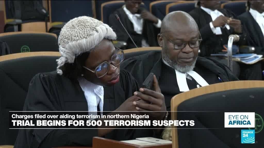 Nigeria begins trial of 500 terrorism suspects