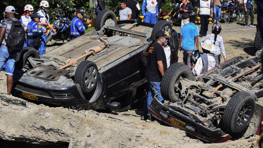 Several killed in Colombia highway bomb attack ahead of presidential election