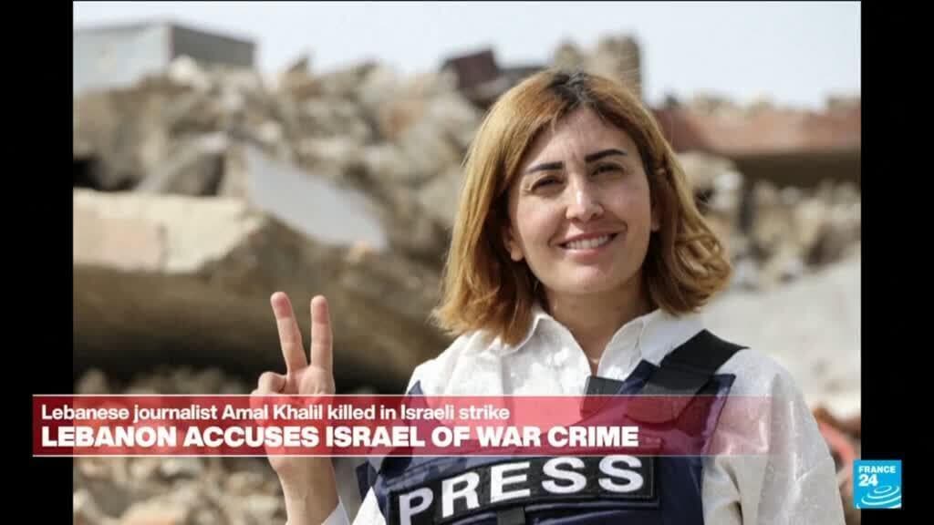 Lebanon leaders accuse Israel of war crime after journalist killed