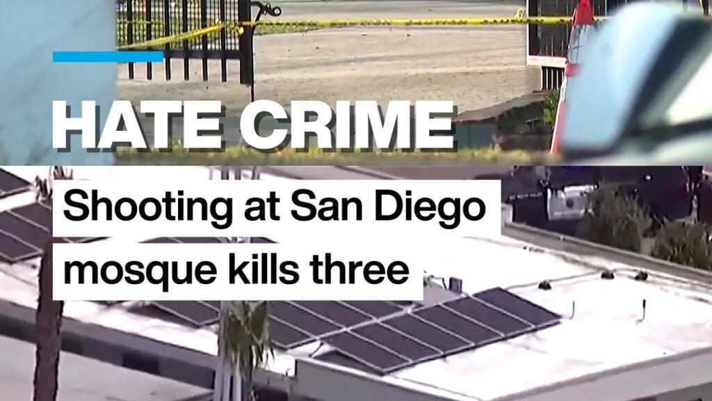 Deadly attack by teen gunmen on a San Diego mosque