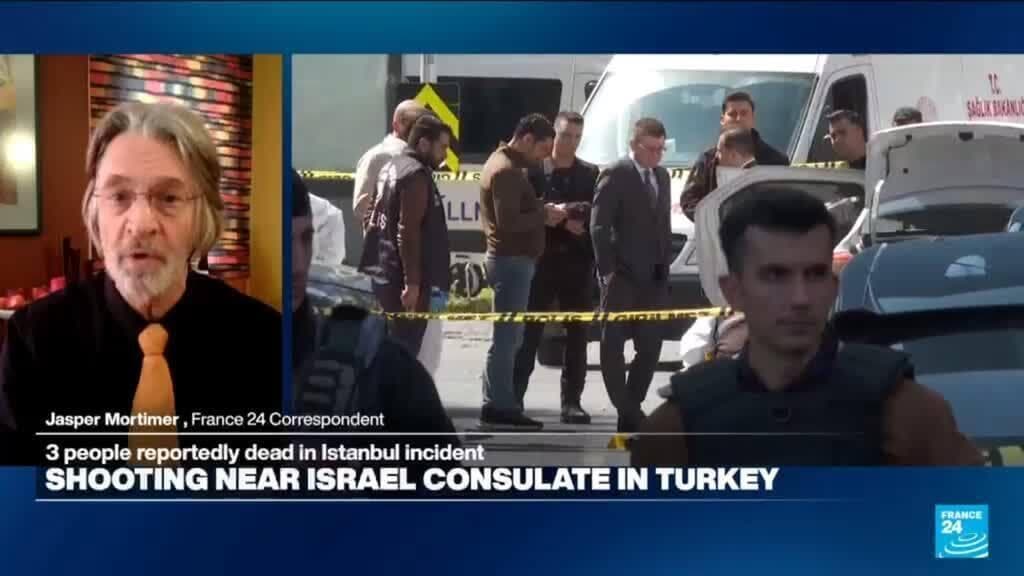 Gunmen attack building housing Israeli Consulate in Istanbul