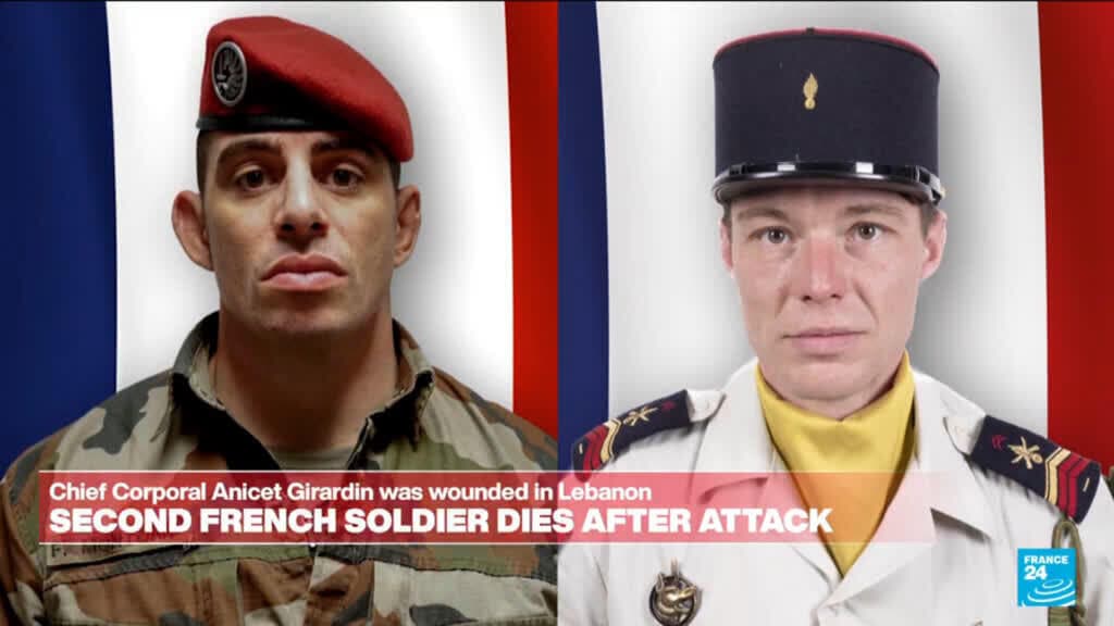 Second French peacekeeper dies in Lebanon after ambush blamed on Hezbollah