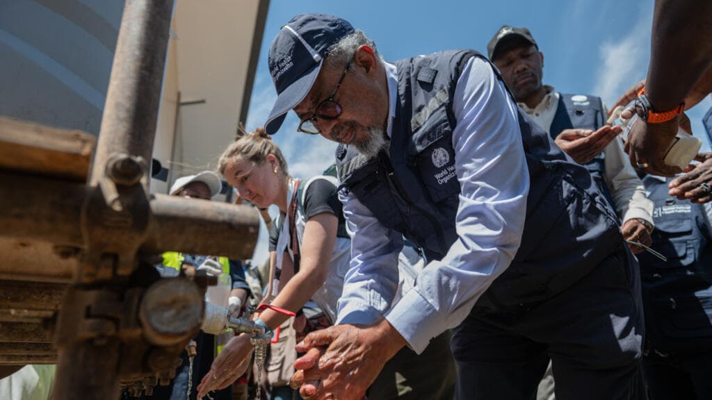 WHO chief visits eastern DR Congo amid Ebola outbreak