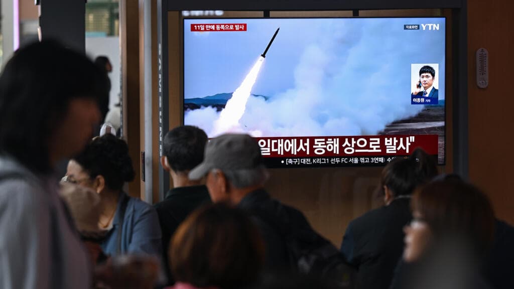North Korea fires short-range ballistic missiles in latest weapons tests