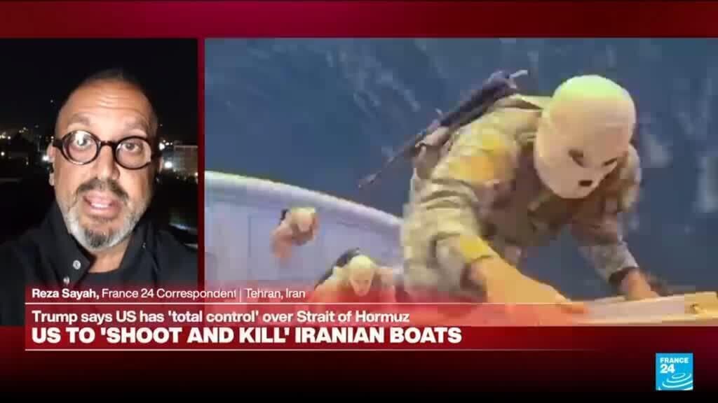 Iran flaunts its grip over the Strait of Hormuz with commandos storming cargo ship