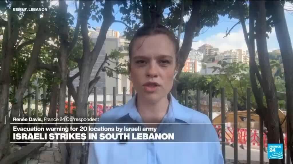 Lebanon reports strikes on south as Israel issues broad evacuation warnings