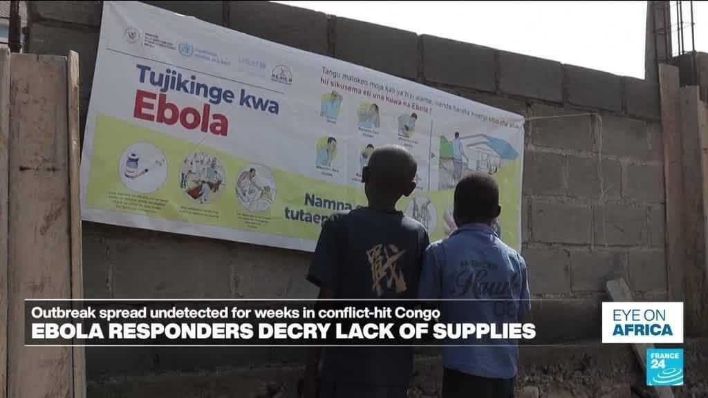 Congo's Ebola responders decry lack of supplies