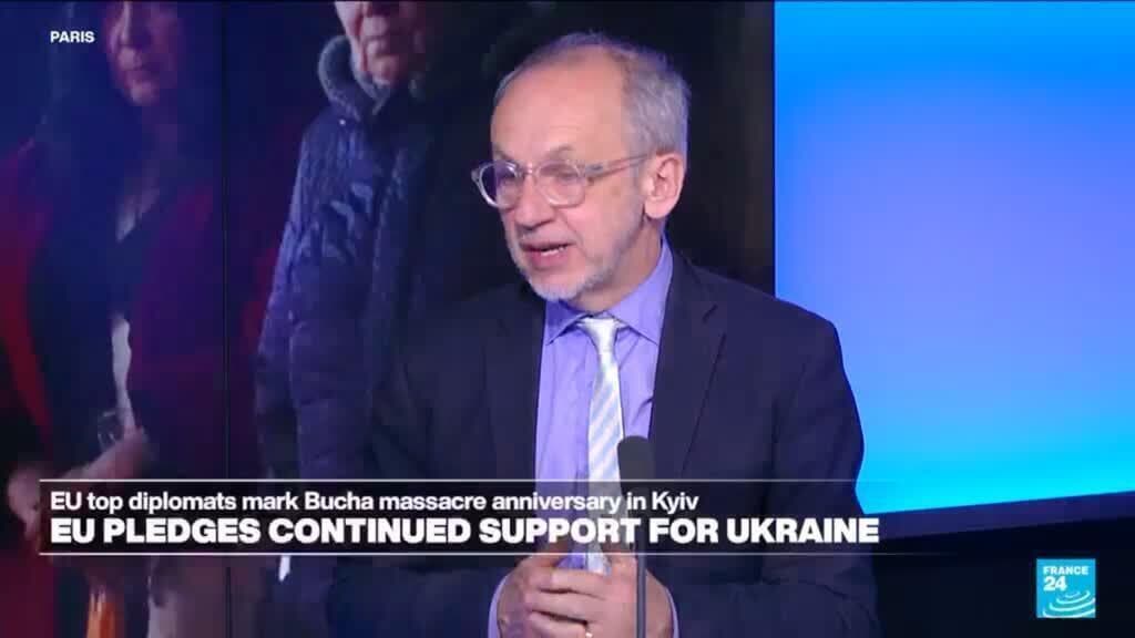 As Ukraine commemorates the Bucha massacre, Russia rejects idea of Easter truce