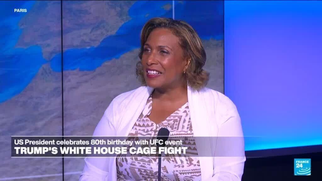 Trump hosts White House cage fights amid war and political scrutiny