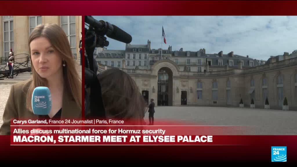 Strait of Hormuz: Macron, Starmer meet at Elysée Palace