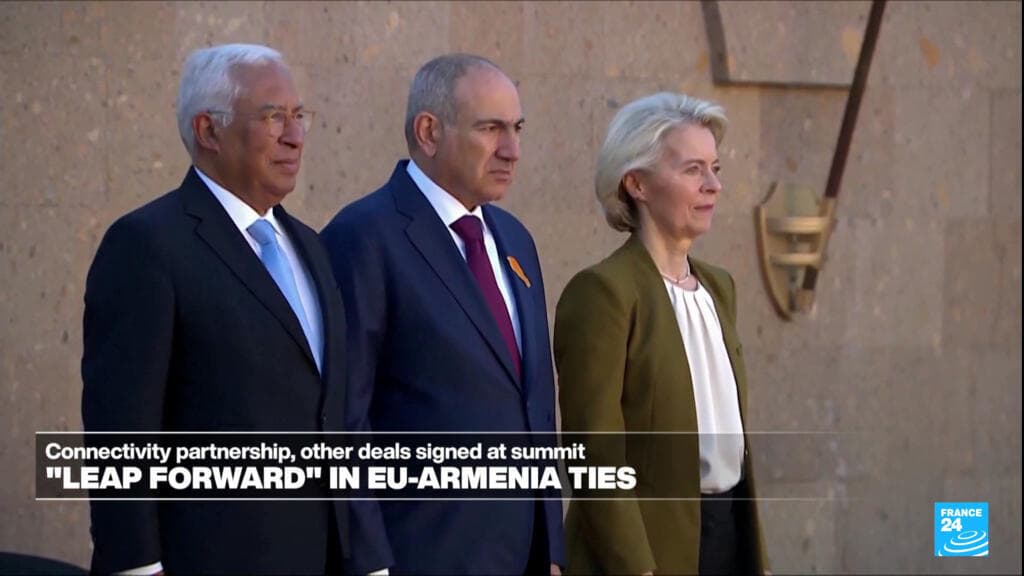 EU, Armenia sign new partnership deals at first bilateral summit