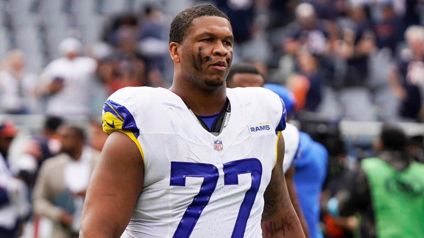 Rams' Alaric Jackson arrested on suspicion of felony domestic violence, per report