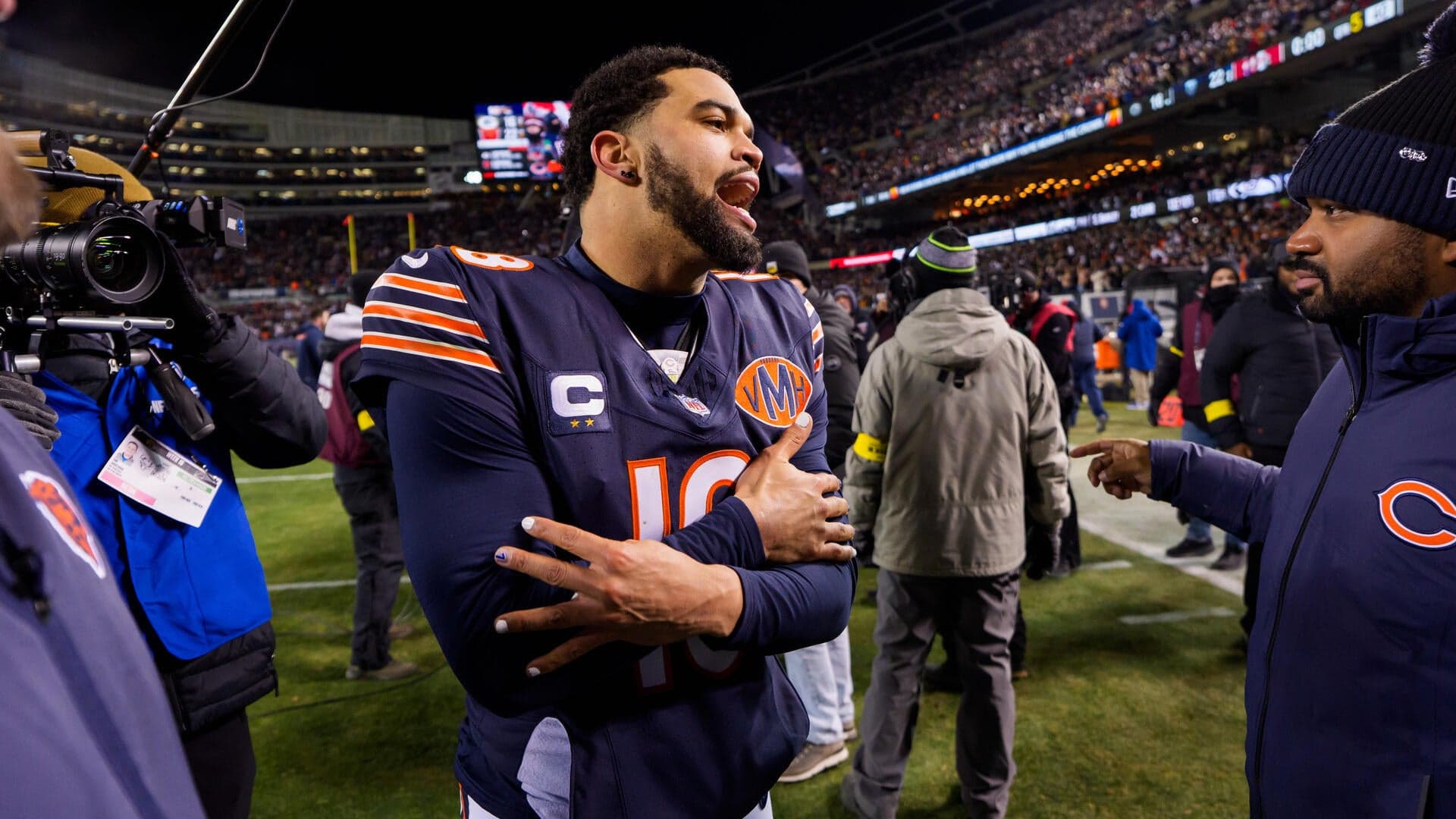 Caleb Williams says he didn't know George Gervin was 'Iceman,' explains how he came to embrace nickname