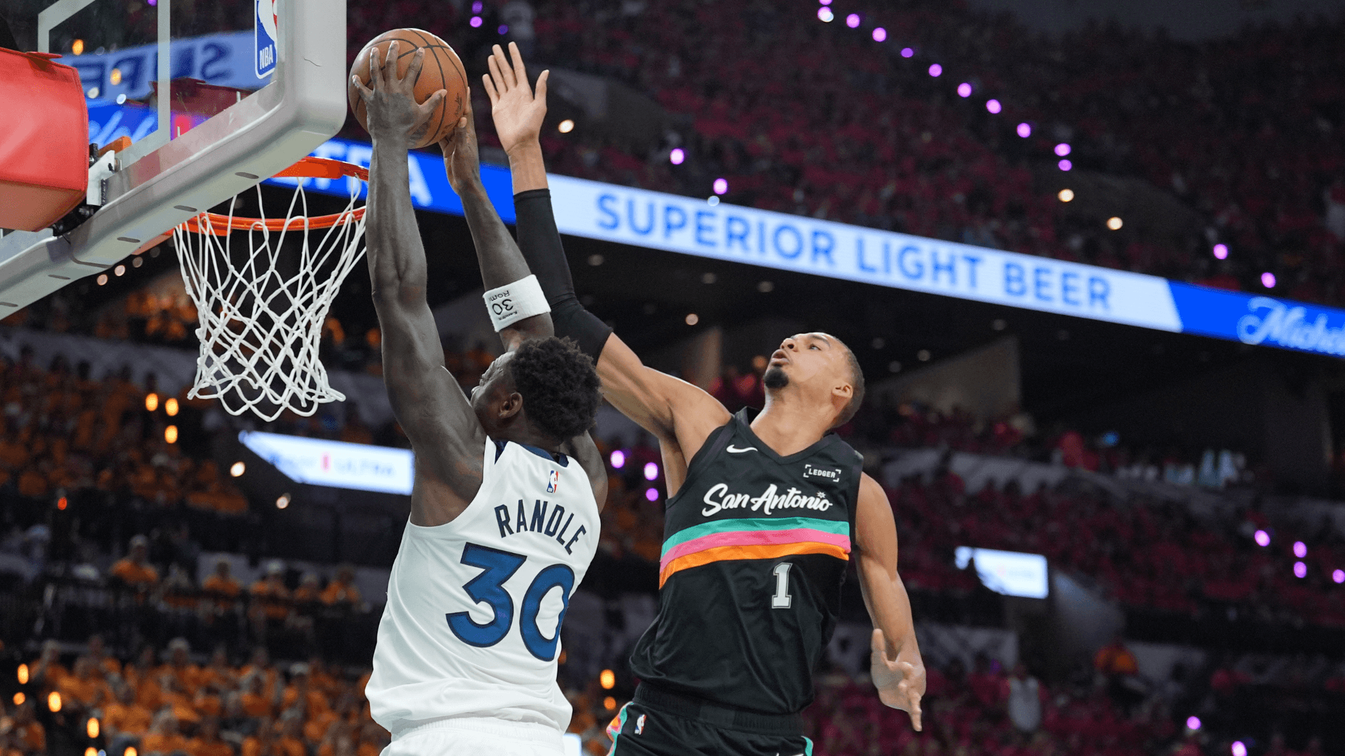 Timberwolves coach Chris Finch: 'At least four' of Victor Wembanyama's 12 blocks were goaltending