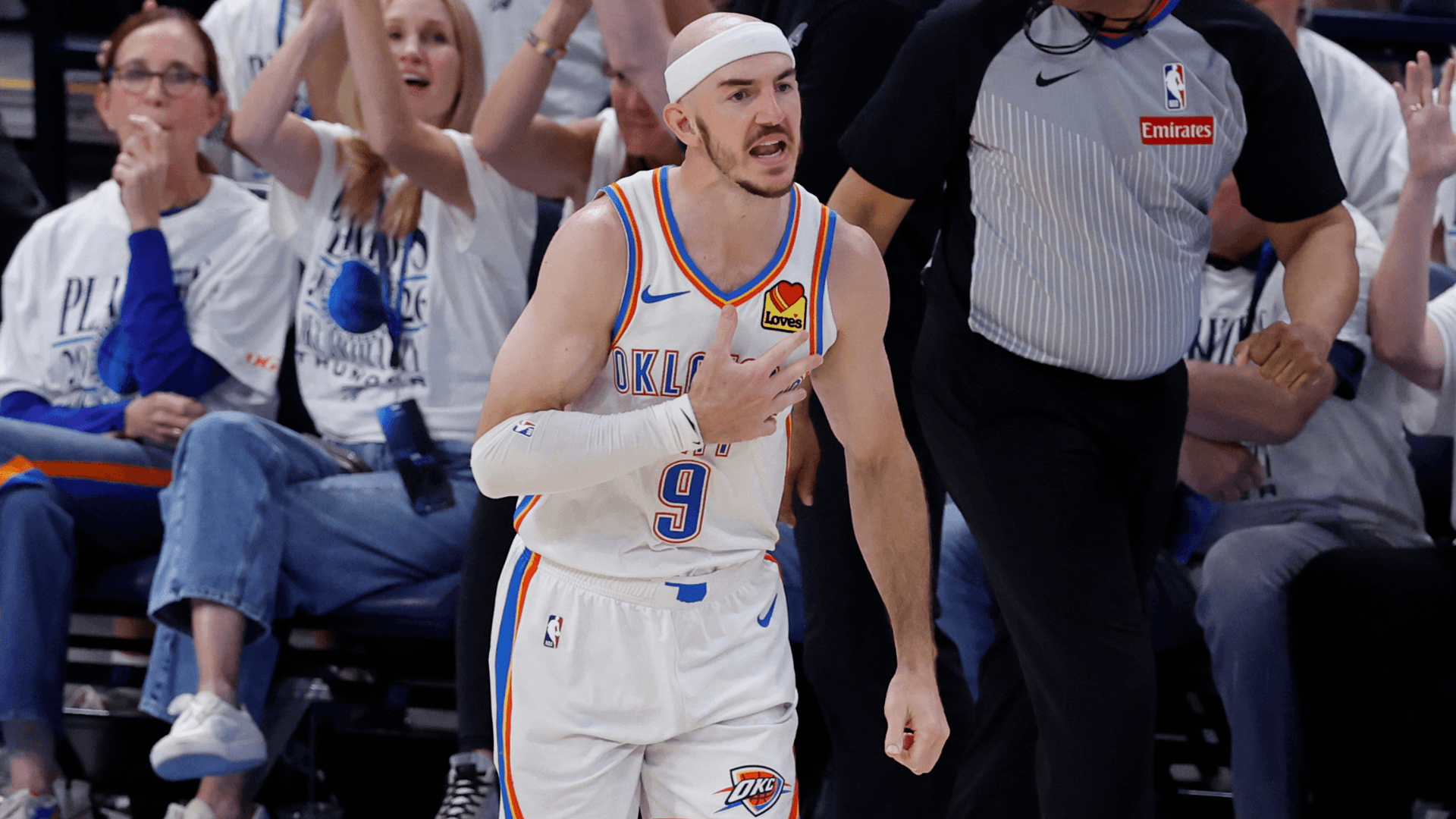 How Thunder's Alex Caruso is making an unprecedented case for Western Conference Finals MVP