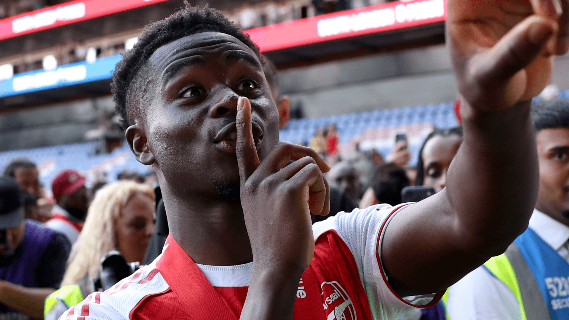 Who's tired? Bukayo Saka warns PSG: 'It's moments, not minutes, that will decide Champions League final'