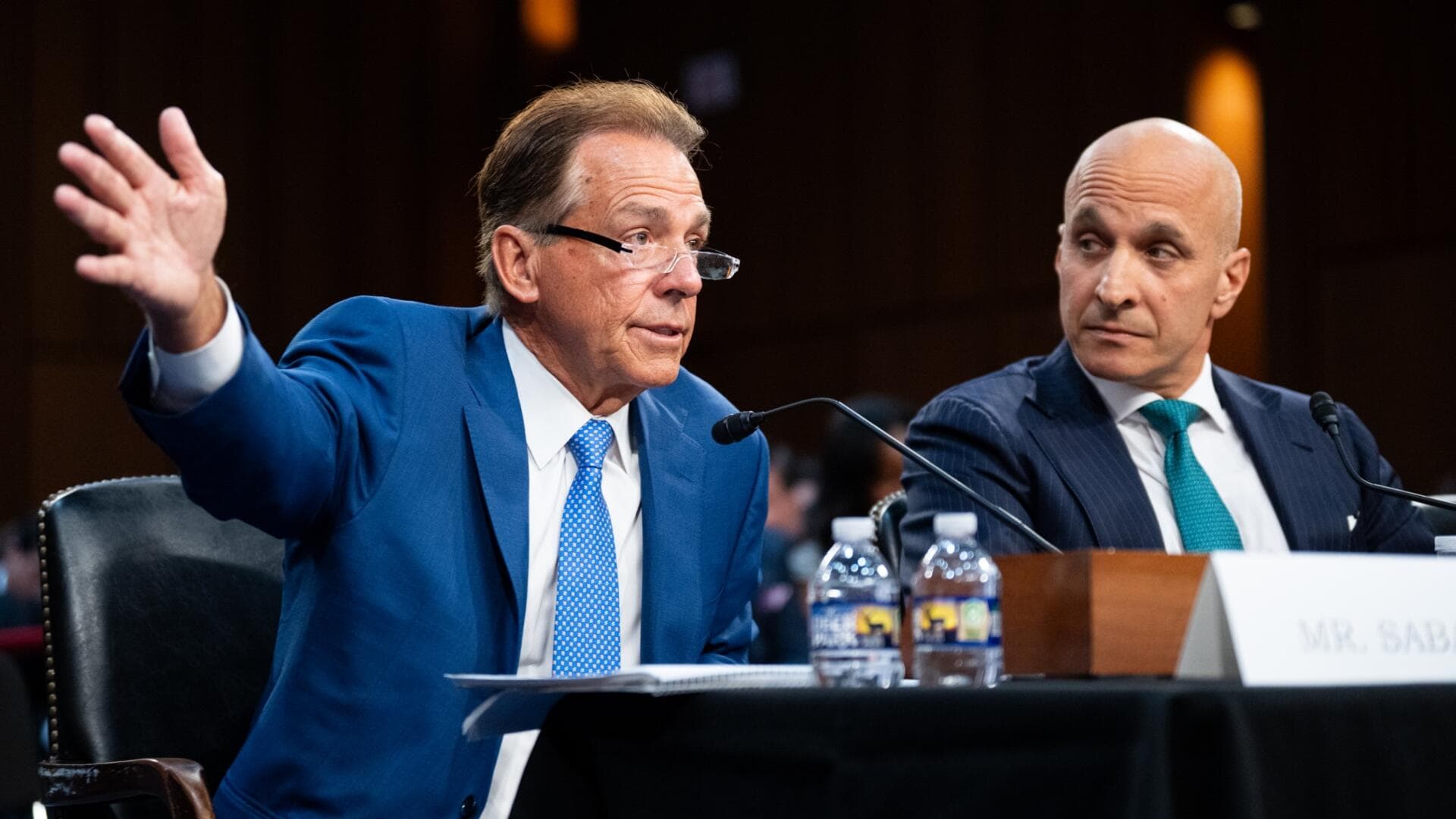 Nick Saban, Notre Dame AD back Protect College Sports Act as Congress targets NIL reform