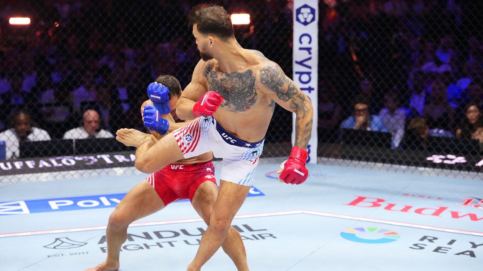 UFC Freedom 250 results, highlights: Mauricio Ruffy scores highlight reel knockout of Michael Chandler