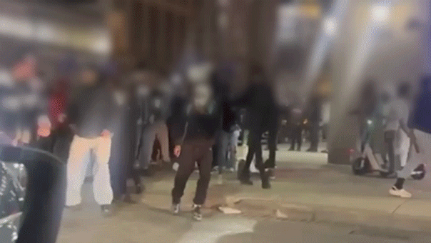 Teen takeover spirals into chaos — gunfire reported as police rush in day after leaders call for calm