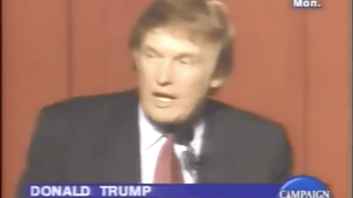 In His Own Words: Trump Has Been Saying Iran Can’t Have Nukes For 20 Years