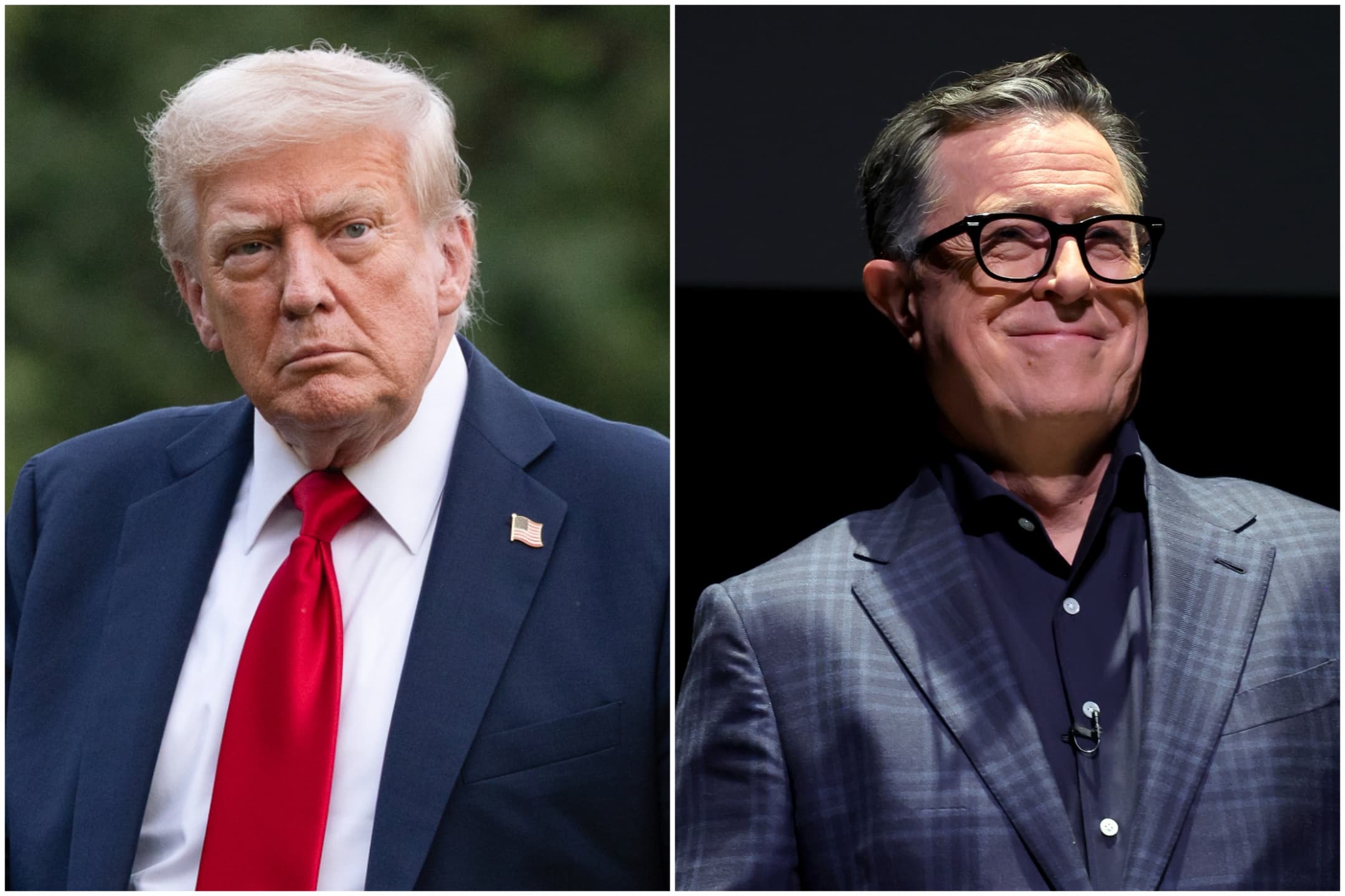 Trump Celebrates ‘Total Jerk’ Colbert’s CBS Exit; Late-Night Host Once Told President ‘Go F— Yourself’
