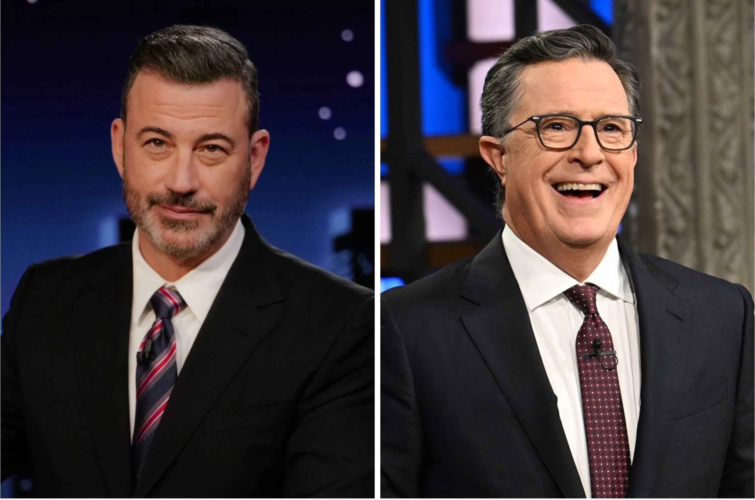 Jimmy Kimmel to Air Rerun on Night of Stephen Colbert’s Final ‘Late Show’ Out of Respect for His Friend