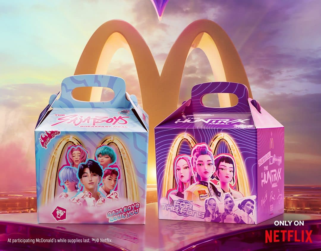 ‘KPop Demon Hunters’ Arrives at McDonalds With Huntr/x and Saja Boys Meals