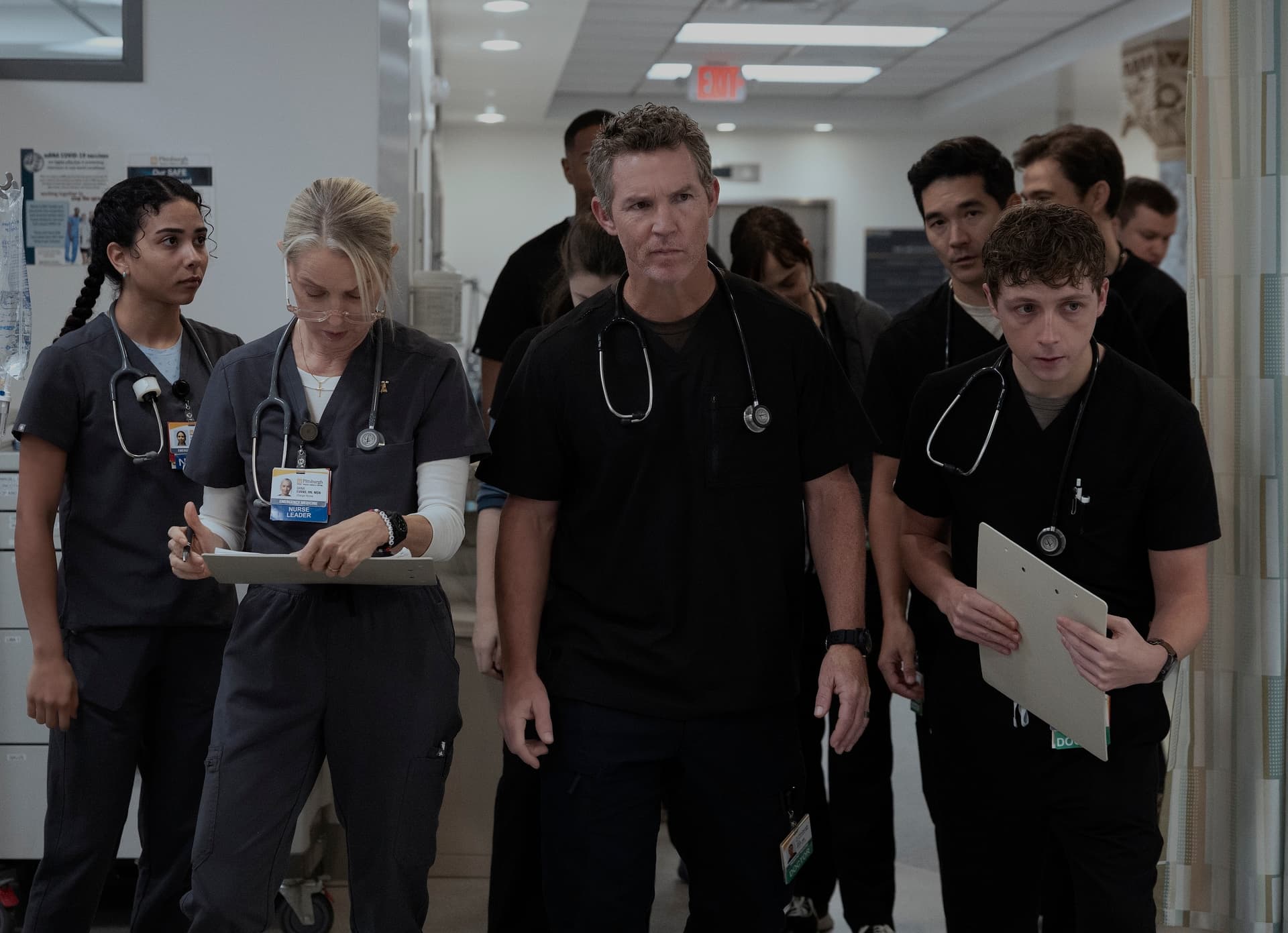 How Shawn Hatosy Could Break a 50-Year Emmy Record With ‘The Pitt’
