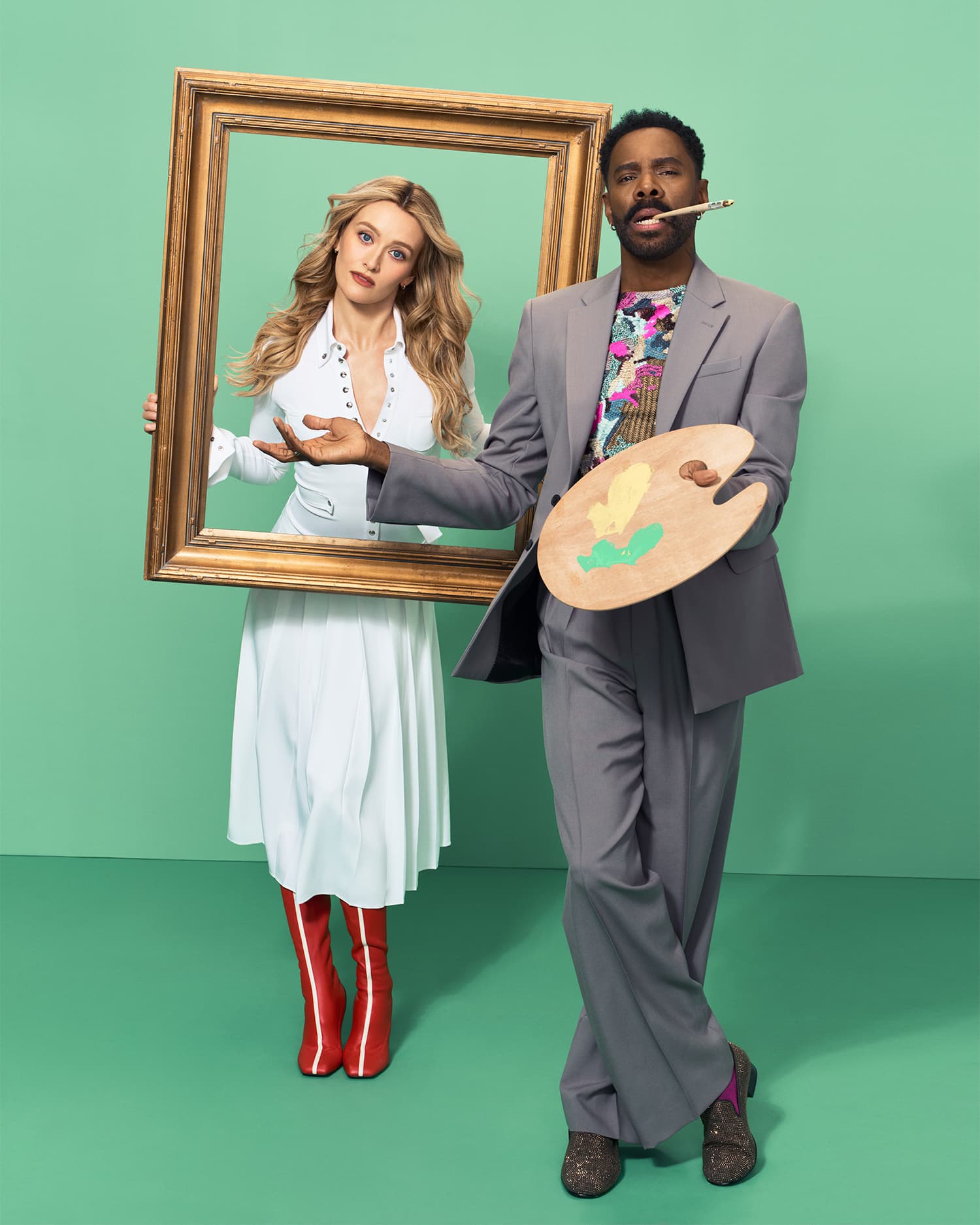 Colman Domingo Tells Sarah Pidgeon He Wishes ‘Euphoria’ Season 3 ‘All Came Out at Once’ as They Unpack Ali and Rue, ‘Love Story’ Fashion and More