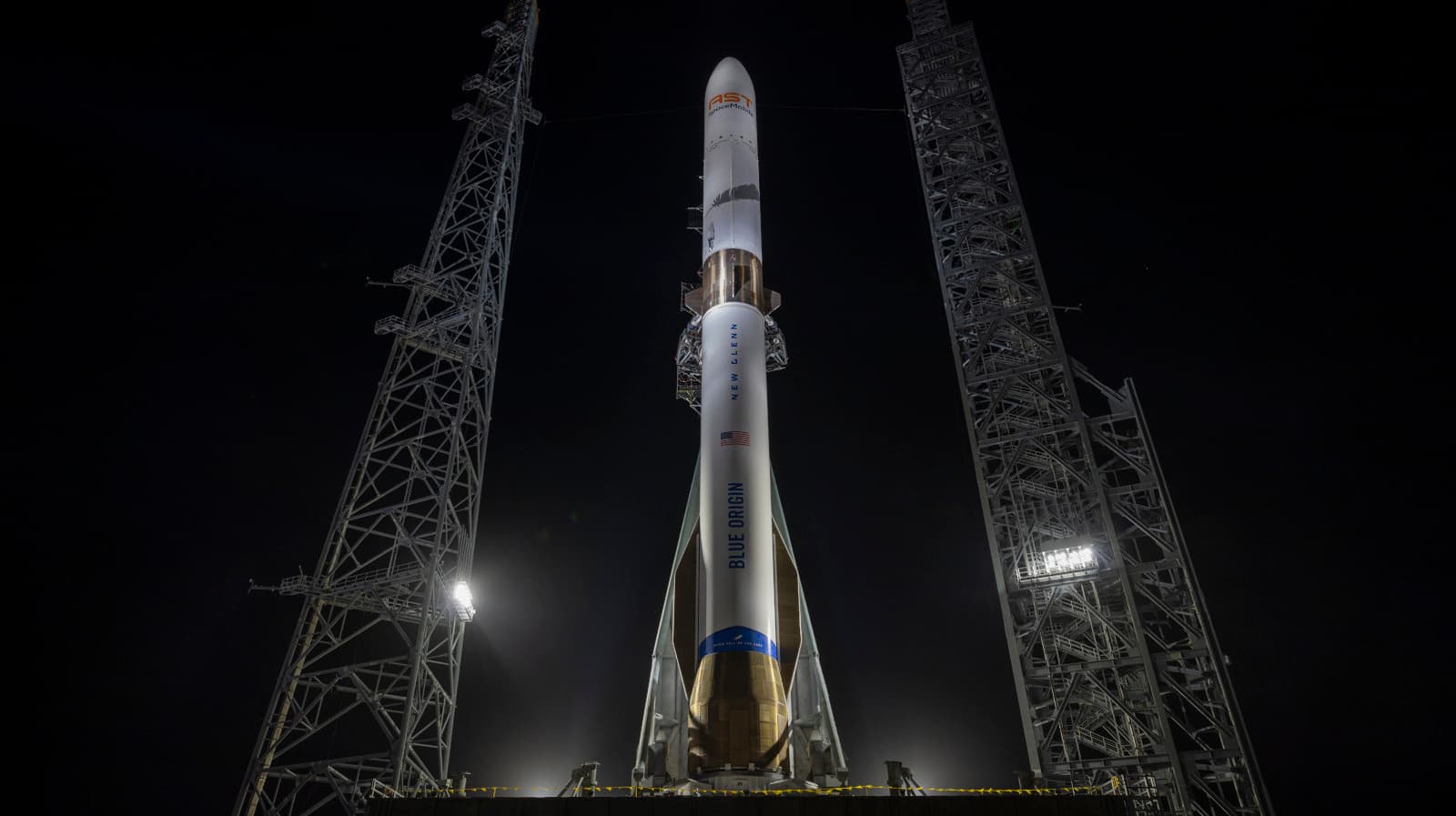 Blue Origin's New Glenn rocket explodes on its launchpad