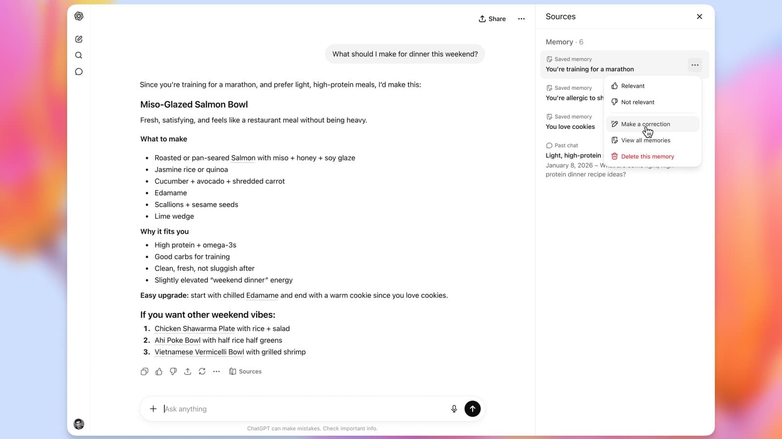 ChatGPT's new default model is more factual and better at personalization