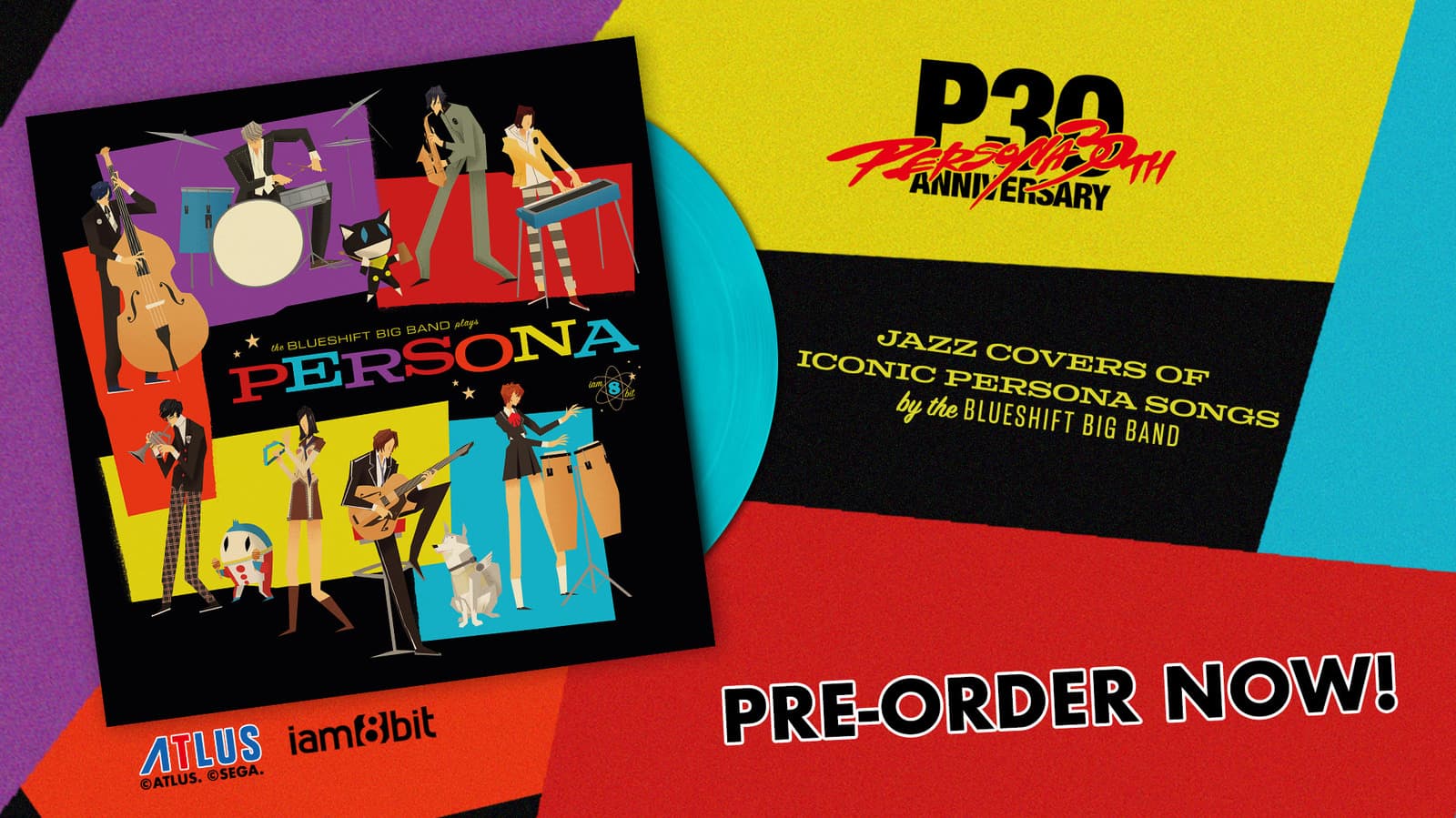 iam8bit recorded a jazzy Persona album for the series' 30th