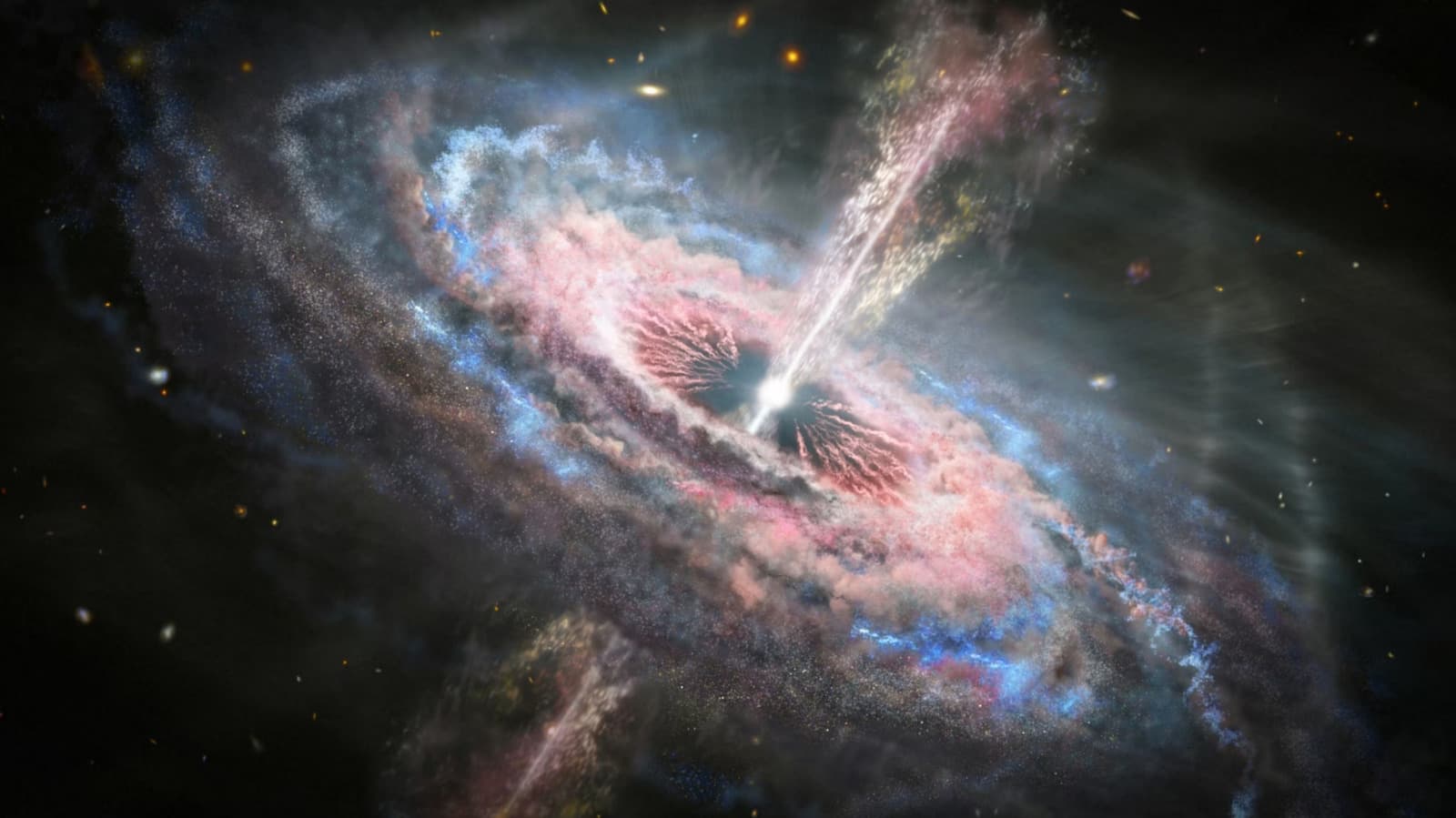James Webb telescope spots supermassive black hole that formed before its galaxy